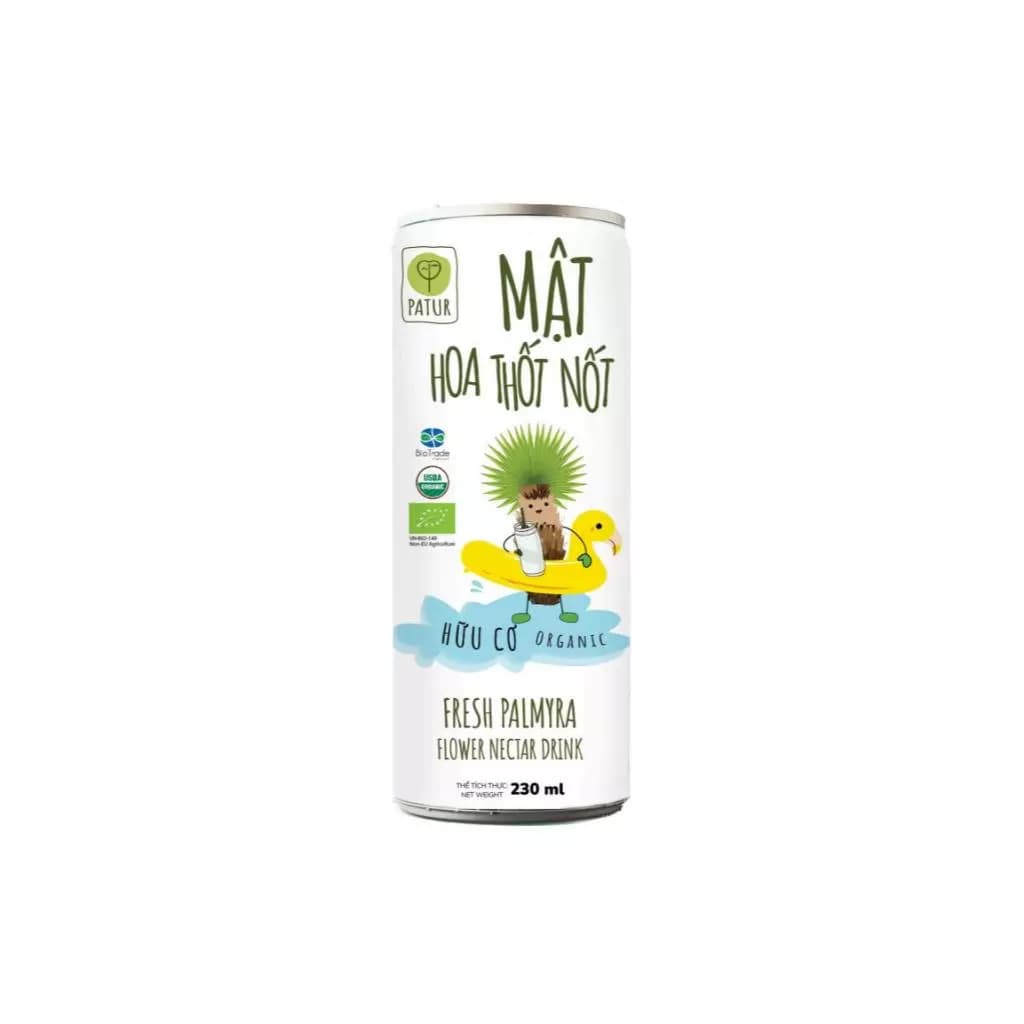 PATUR Mật thốt nốt tươi hữu cơ 230ML